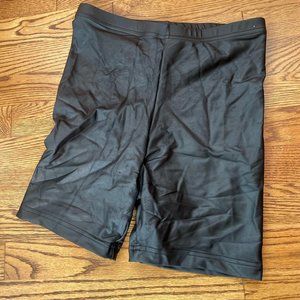 Large Shiny Nylon American Apparel Bike Shorts